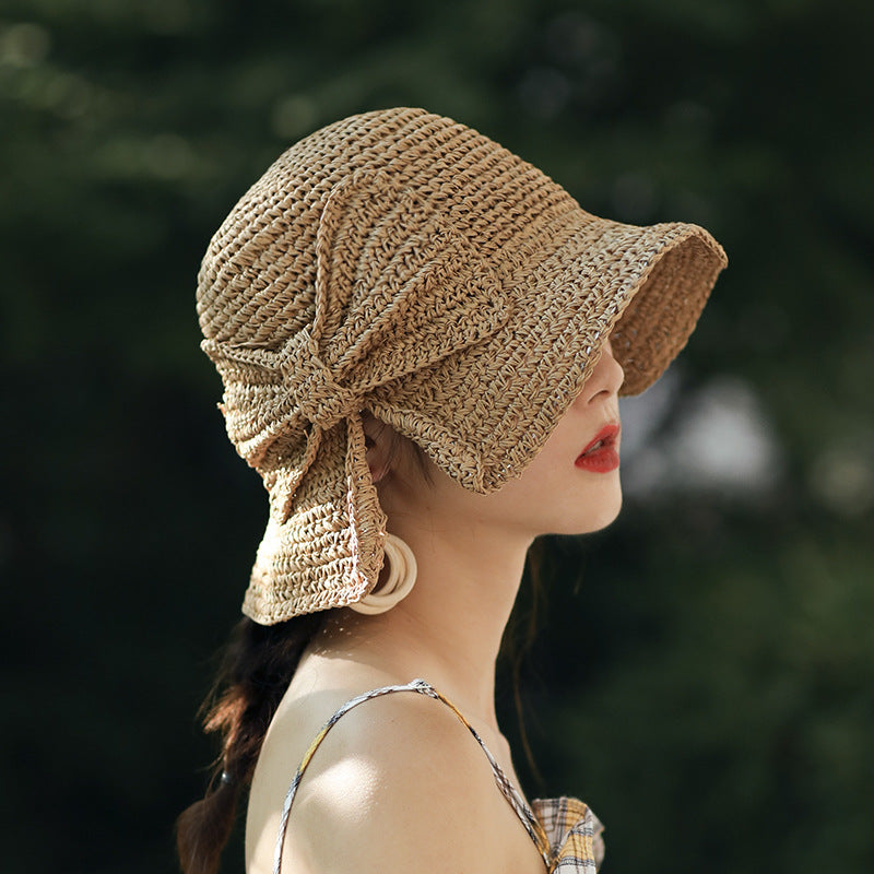 Sun Hat : FloppyHats - Effen Zonnehoed met Gekrulde Rand - Donkerroze in van Pantino