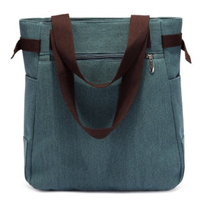 bags : Kat Geborduurde Canvas Tas - Paars in van Pantino