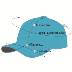 Sun Hat : CasualHat - Verstelbare Casual Zonnehoed - Zwart in van Pantino