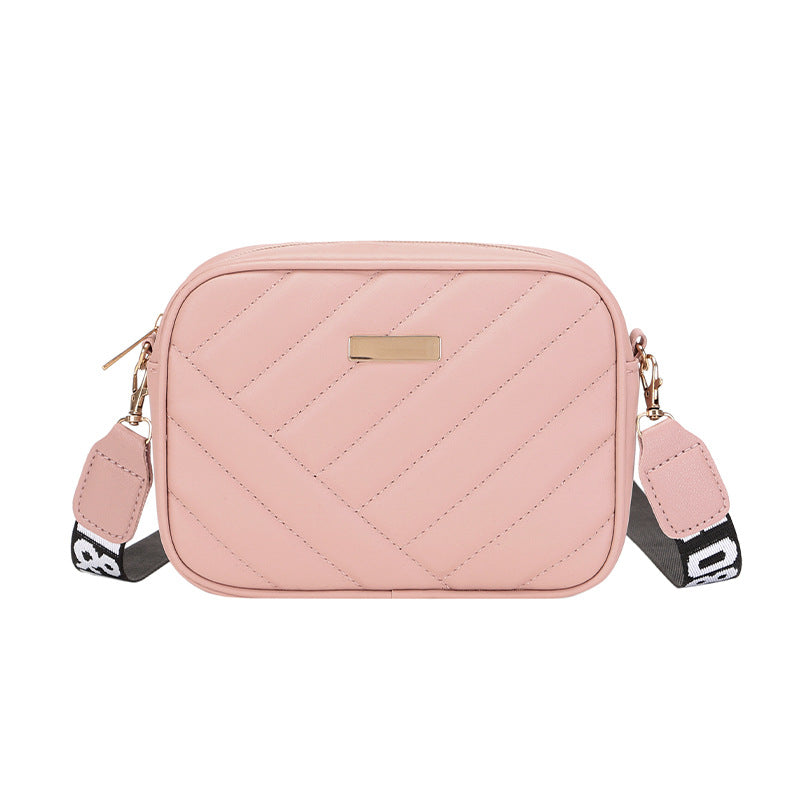 bags : Crossbody Tas Zwart - S.f.y. - Vierkanten in van Pantino