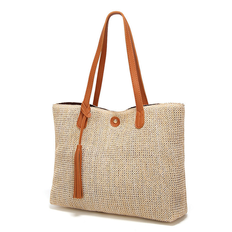 bags : Modieuze Strandtas - Bruin in Bruin van Pantino