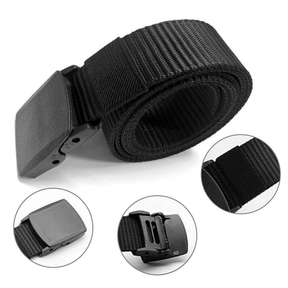 Belt : QuickSnap Riem - Een Riem die Écht Doordacht Is. - Zwart in van Pantino