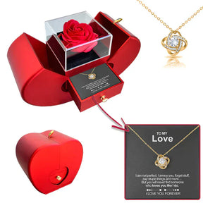 Necklace : ForeverLove - Het Beste Geschenk voor Je Geliefden - Goud in Goud van Pantino