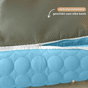 Huisdieren : Verkoelend Honden Bed - Lichtblauw in van Pantino