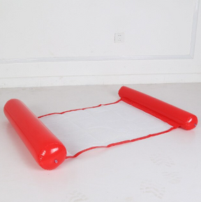 outdoor equipment : Drijvende Hangmat - Zwembad Water Ontspanning - Nylon in Rood van Pantino
