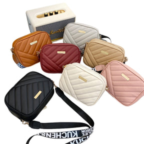 bags : The Tokyo Bag Dames Leer - Zwart in van Pantino