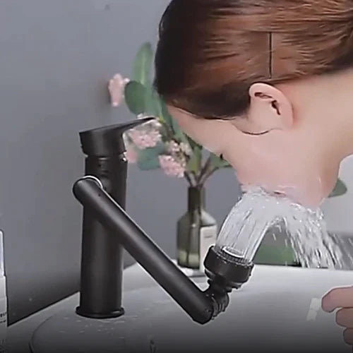 home & garden : AquaTwist - De Badkamerkraan - Zwart in van Pantino