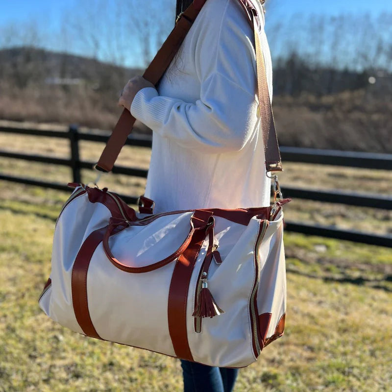 bags : SuitBag - Opvouwbare Opbergtas - Lichtroze in van Pantino