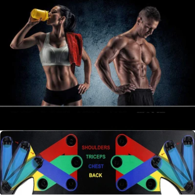 outdoor equipment : Multifunctioneel Push-Up Bord - Push JE Limiet in van Pantino