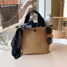 bags : Draagbare Strozak - Khaki in Zwart van Pantino