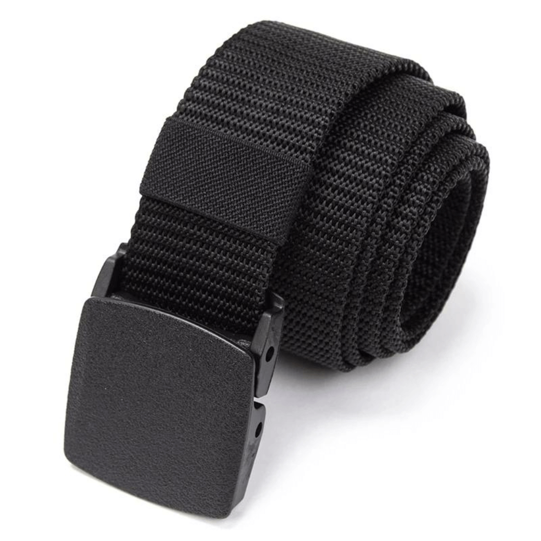 Belt : QuickSnap Riem - Een Riem die Écht Doordacht Is. - Zwart in van Pantino