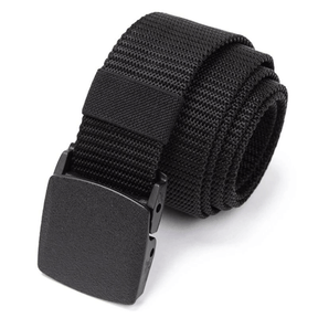 Belt : QuickSnap Riem - Een Riem die Écht Doordacht Is. - Zwart in van Pantino