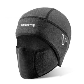 outdoor equipment : Waterdichte Gezichtsbescherming Zwart - Warme Winter Outdoor - Fleece in Fijn Grijs van Pantino