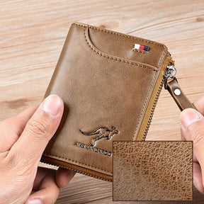 bags : Rfid Safety Wallet - Een Compacte en Veilige Portefeuille - Khaki in van Pantino