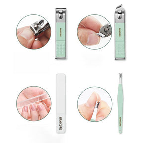 Manicure Set : NailClipp - Professionele Manicureset - Roze in van Pantino