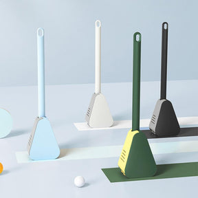 home & garden : De Nieuwe Generatie Toiletborstels - Wit in Zwart van Pantino