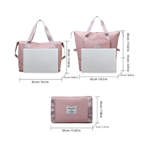 bags : Reistas Dames Paars-Aubergine - Nova's Opvouwbare in van Pantino