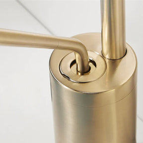 home & garden : Wastafelkraan Druppel Stijl Badkamer Draaibare Waterval Kranen - Goud Geborsteld Kort in van Pantino