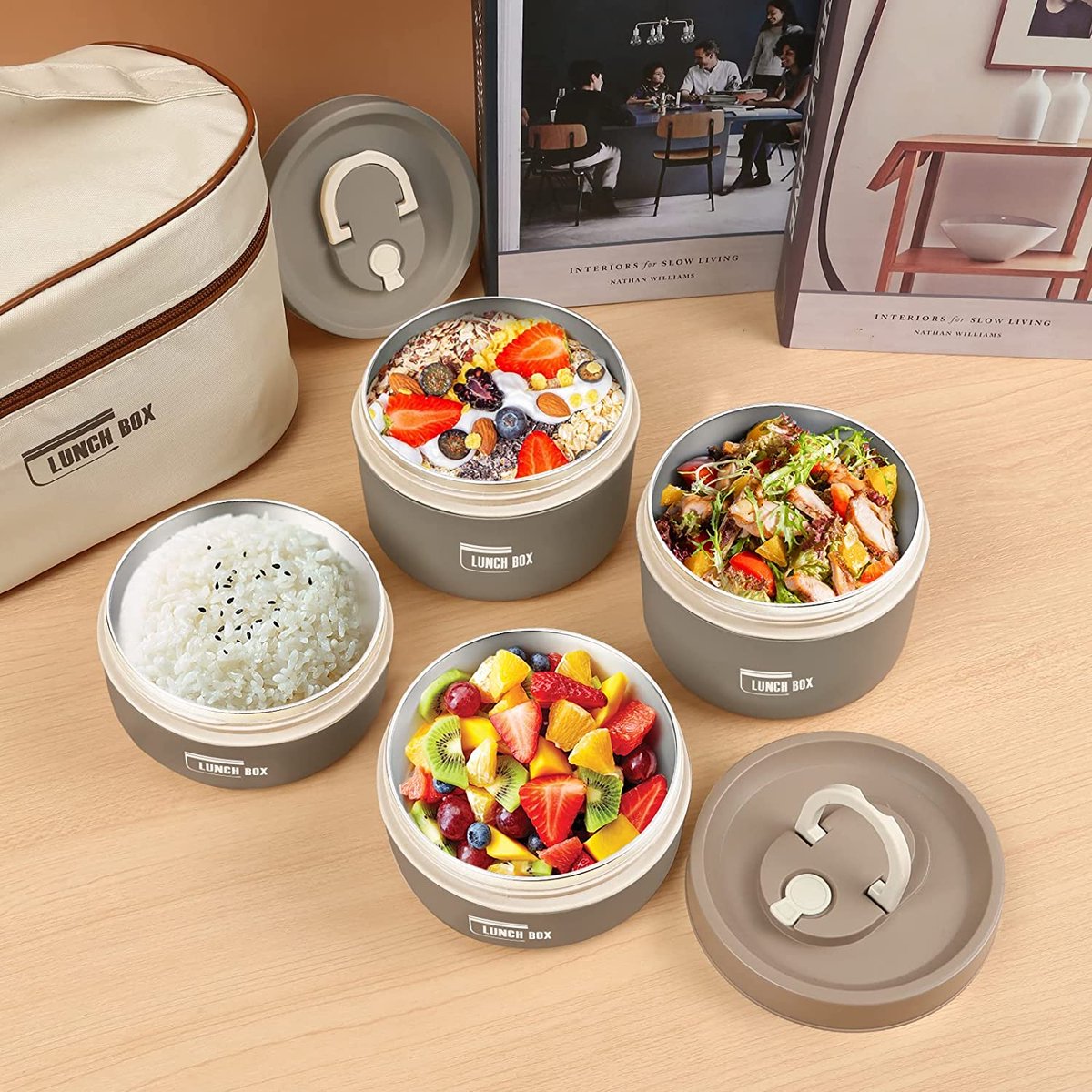 home & garden : LunchBox - Voor Onderweg en Thuis, Goede Herinneringen Beginnen met een Heerlijke Maaltijd in van Pantino