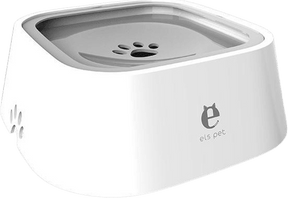 pets : Water Bowl Pro - Nooit Meer Geknoei van Je Huisdier - Roze in Grijs van Pantino