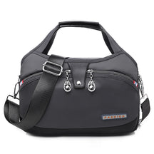 bags : Handtas Dames Grijs - MultiSafe - Waterdichte Nylon in Grijs van Pantino