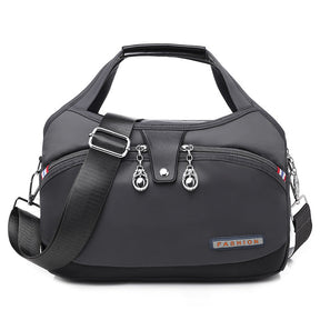 bags : Handtas Dames Grijs - MultiSafe - Waterdichte Nylon in Grijs van Pantino
