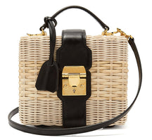 bags : Crossbody Vakantie Strandtas - Bruin in Zwart van Pantino