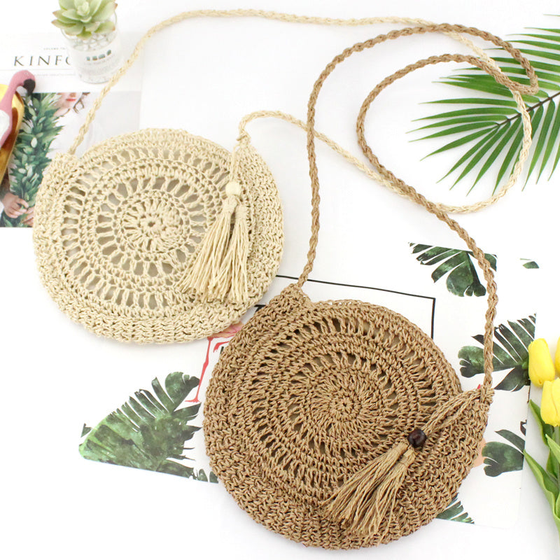 bags : Zachte Strandtas - Shore Chic - Lichtbruin in van Pantino