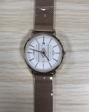 watches : Dameshorloge Hannah Martin Stile36 Zwart RVS 36mm - Elegant en Modern in van Pantino