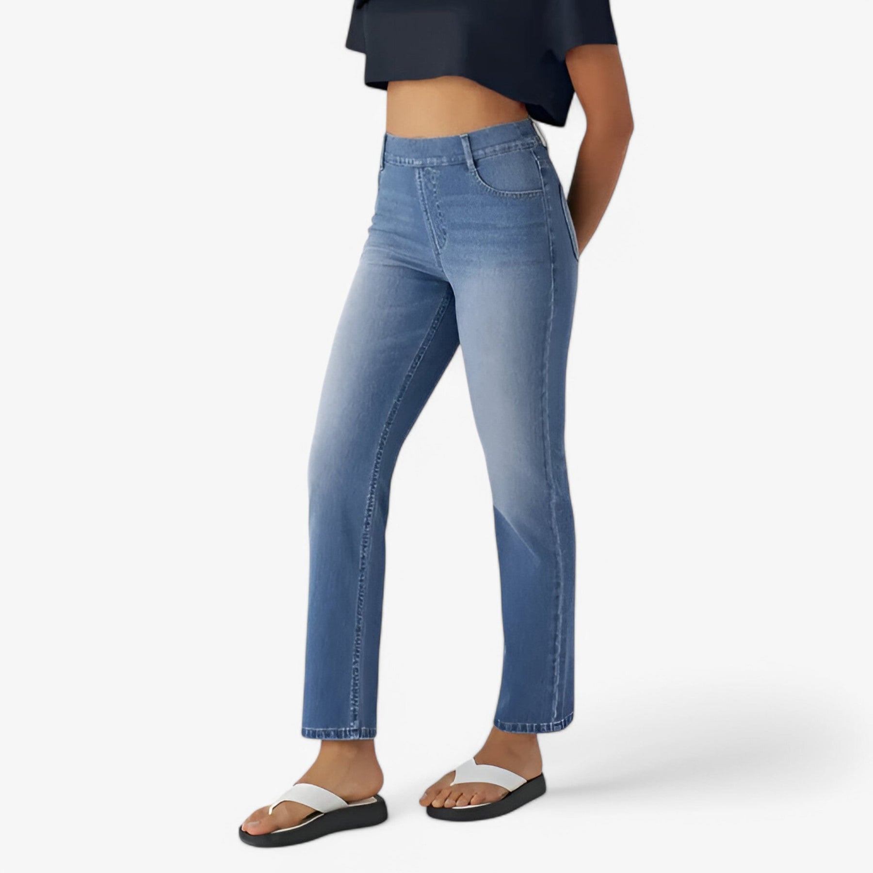 Hoge taille broek - Elastisch en Comfortabel Heren