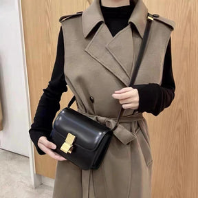 bags : The Coco Bag Dames Leer - Zwart in van Pantino