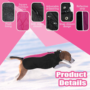 pets : Gezellig Fleece-Gevoerd Hondenjack - Roze in van Pantino