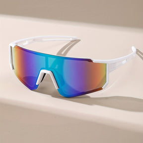 Sport Sunglasses : Sportzonnebrillen voor Heren met Gecoate Lenzen Buitenrijden - Zwart Grijs in van Pantino