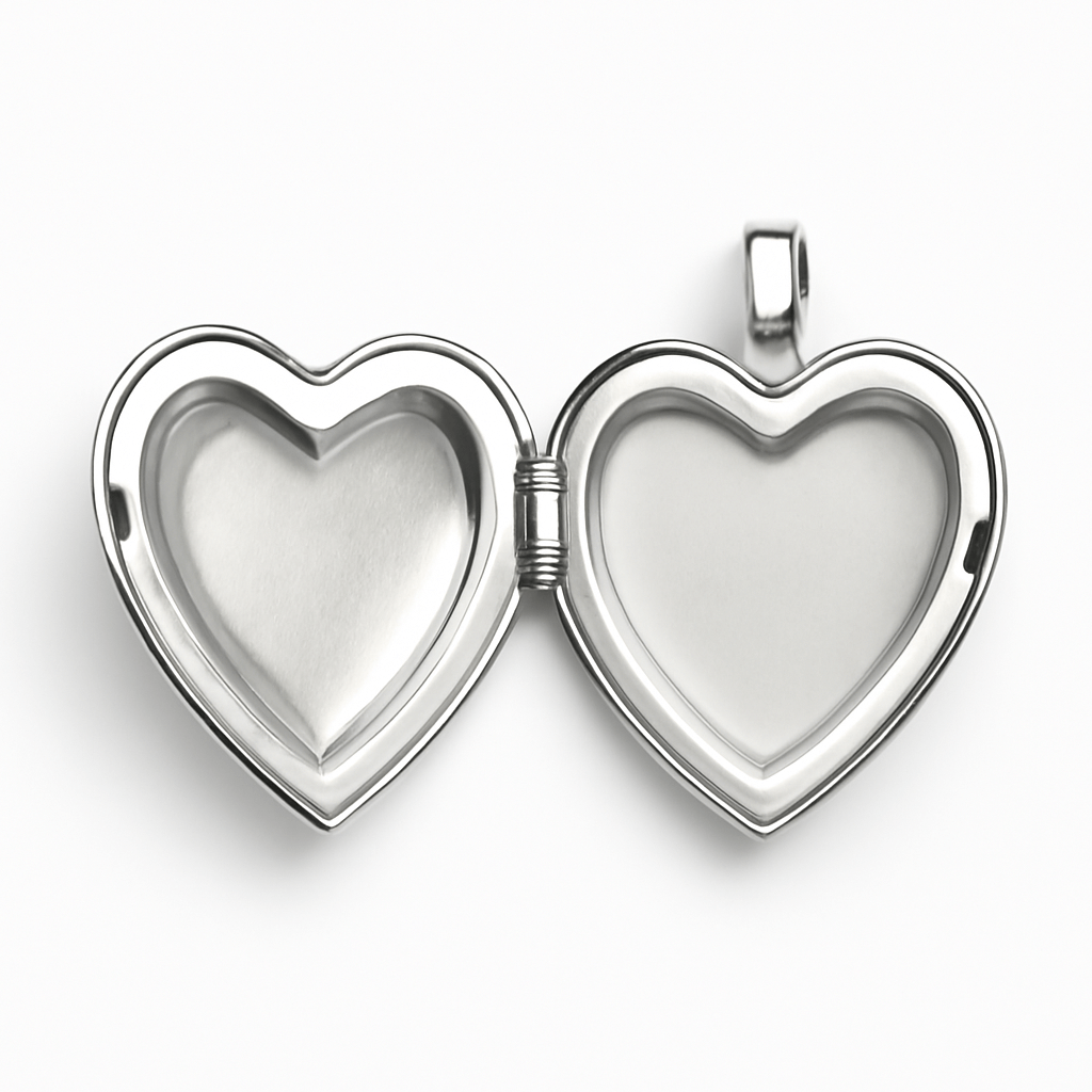 Pendant Necklace : Amore Eterno - Hartvormige Hanger in van Pantino