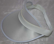 Hat : Hoed Transparant - Pvc Lege Hoge in Mat wit van Pantino