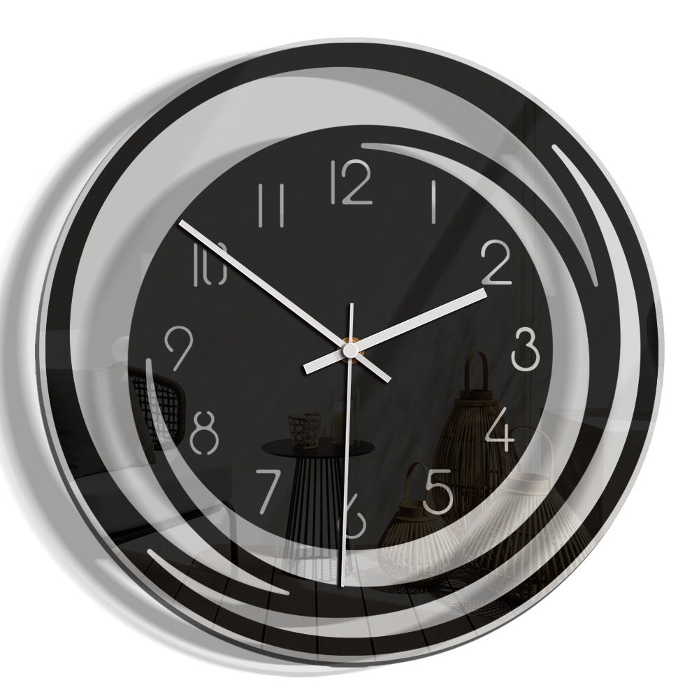 home & garden : Analoge Wanddecoratie - Silent Timepiece - Brengt Verfijnde Stilte in Uw Ruimte in van Pantino