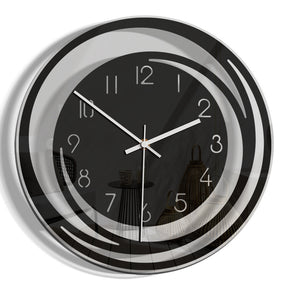 home & garden : Analoge Wanddecoratie - Silent Timepiece - Brengt Verfijnde Stilte in Uw Ruimte in van Pantino