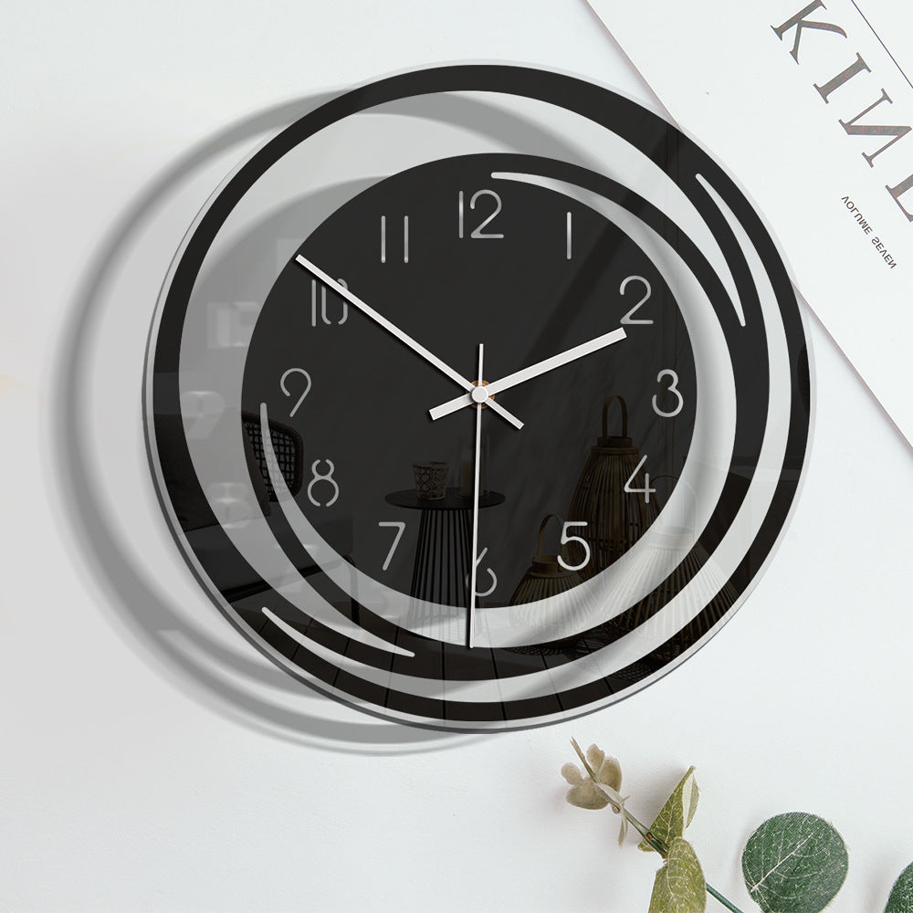 home & garden : Analoge Wanddecoratie - Silent Timepiece - Brengt Verfijnde Stilte in Uw Ruimte in van Pantino