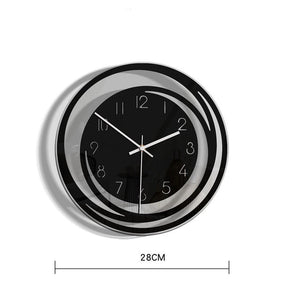 home & garden : Analoge Wanddecoratie - Silent Timepiece - Brengt Verfijnde Stilte in Uw Ruimte in van Pantino