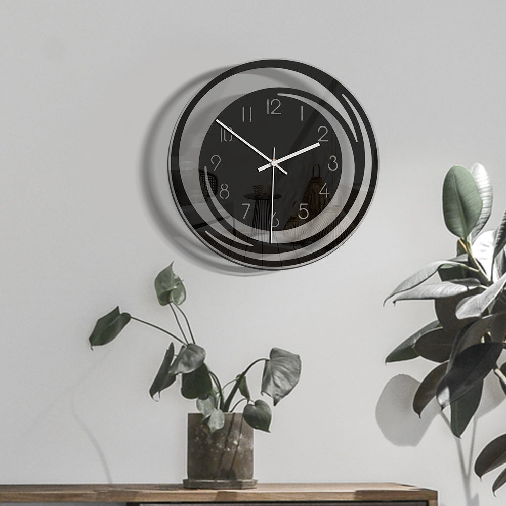 home & garden : Analoge Wanddecoratie - Silent Timepiece - Brengt Verfijnde Stilte in Uw Ruimte in van Pantino
