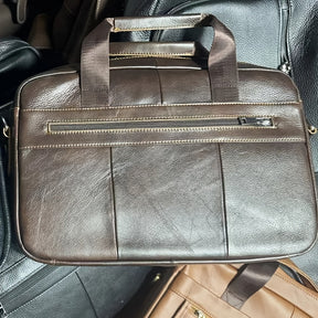 bags : Crossbody Tas Heren een Soort Bruin - Echt Lederen Herentas Toplaag Koeienhuid Lederen Schoudertas in van Pantino