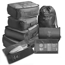 bags : PackPro Elite: 8-Delige Reisorganisator Set in Default Title van Pantino