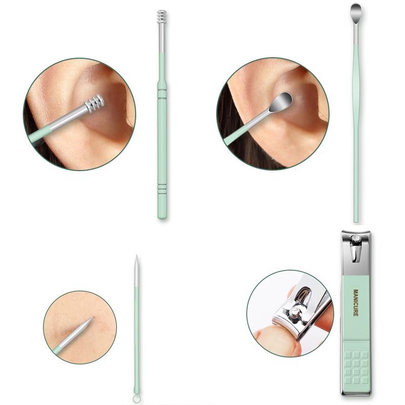 Manicure Set : NailClipp - Professionele Manicureset - Roze in van Pantino