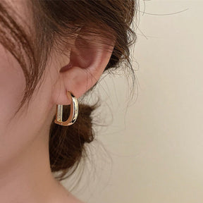 Earrings : Parel Studs Oorbellen Dames Goud - Luxe Klassieke Stijl - Parel in van Pantino
