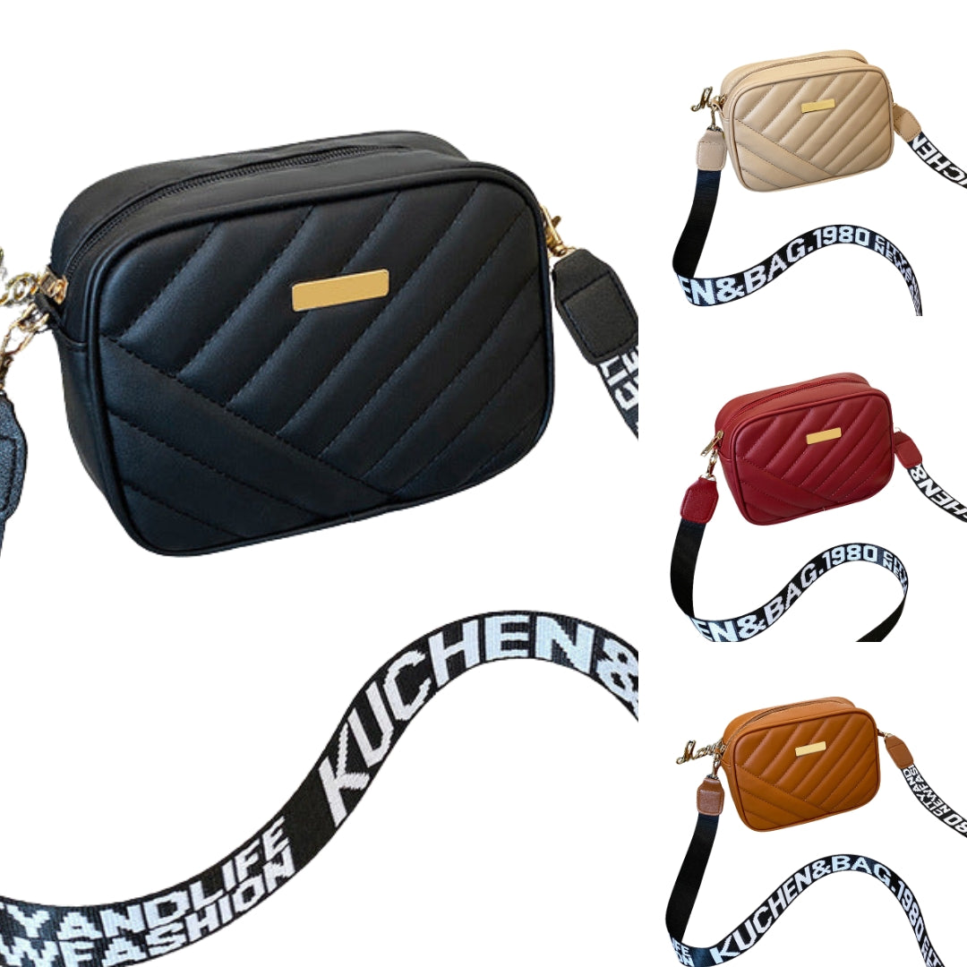 bags : The Tokyo Bag Dames Leer - Zwart in van Pantino