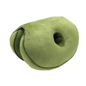 home & garden : Orthopedisch Heupkussen - Rugverlichting Zitkussen Ergonomisch - Memory Foam in groen van Pantino