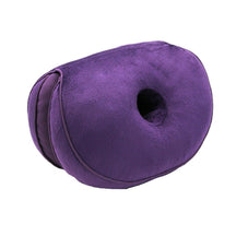 home & garden : Orthopedisch Heupkussen - Rugverlichting Zitkussen Ergonomisch - Memory Foam in Paars van Pantino