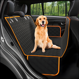 Autostoelhoes Waterdicht Zwart voor Honden - Universeel, Rekbaar, Antislip, Volledige Bescherming