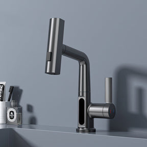 home & garden : Slimme Kraan met Digitaal Display - Temperatuur Watermeting - RVS in Grijs zonder digitaal display van Pantino