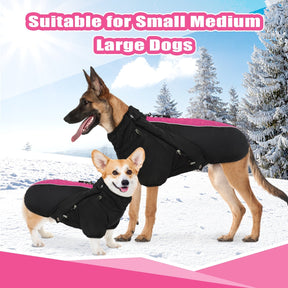 pets : Gezellig Fleece-Gevoerd Hondenjack - Roze in van Pantino